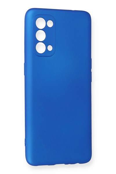 Mey İthalat®   Reno 5 Kılıf First Silikon - Mavi