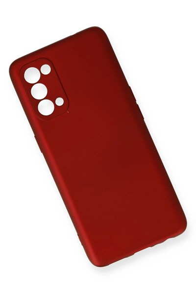 Mey İthalat®   Reno 5 Kılıf First Silikon - Bordo
