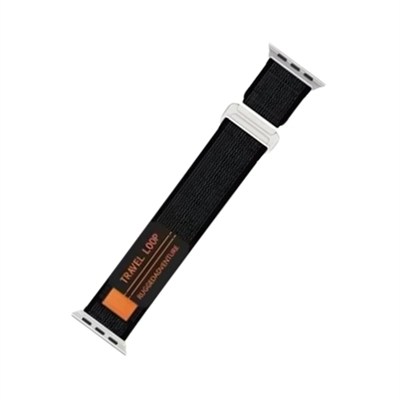 Mey İthalat®   Watch 38mm Alice Kumaş Kordon - Siyah