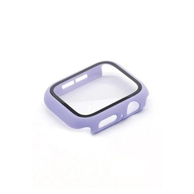 Mey İthalat®   Watch 38mm Camlı Kasa Ekran Koruyucu - Lila