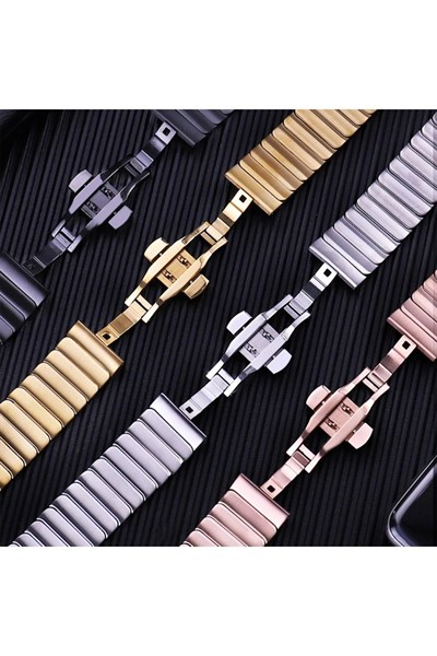 Mey İthalat®   Watch 38mm KR413 Fine Steel Kordon - Rose