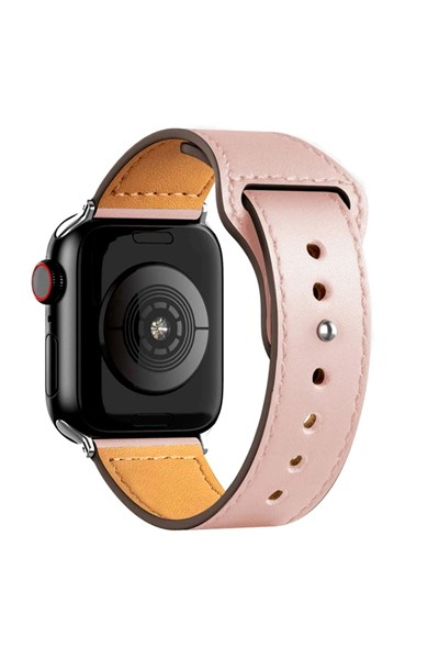 Mey İthalat®   Watch 38mm KR415 Luaz Deri Kordon - Pembe