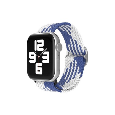 Mey İthalat®   Watch 38mm Star Kordon - Mavi-Beyaz