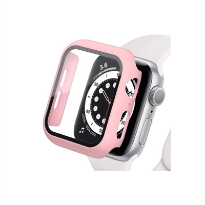 Mey İthalat®   Watch 42mm Camlı Kasa Ekran Koruyucu - Rose Gold