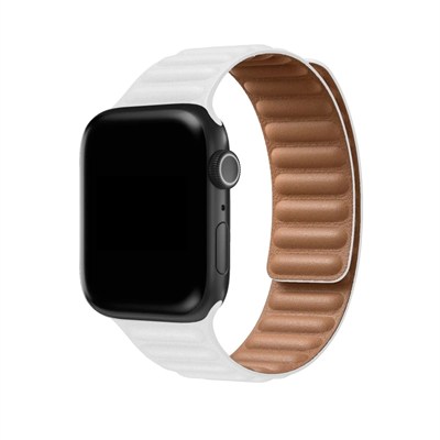 Mey İthalat®   Watch 42mm Loop Kordon - Beyaz