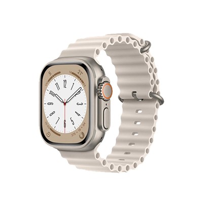 Mey İthalat®   Watch 42mm Ocean Kordon - Krem