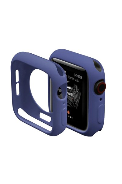 Mey İthalat®   Watch 42mm Silikon Alt Kasa - Mavi