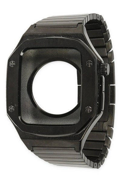 Mey İthalat®   Watch 45mm KR409 Metal Kordon - Siyah