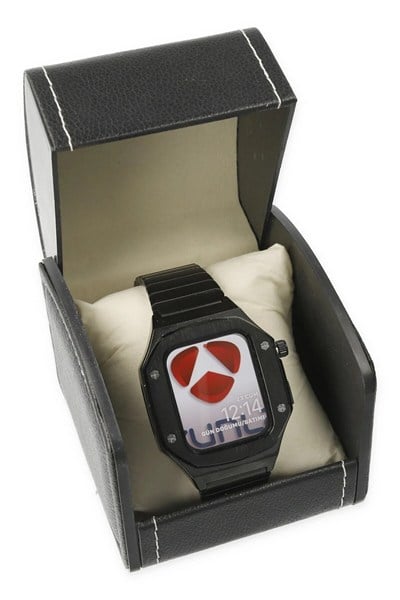 Mey İthalat®   Watch 45mm KR409 Metal Kordon - Siyah