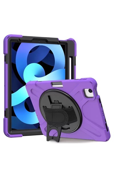 Mey İthalat®   iPad 2022 10.9 (10.nesil) Kılıf Amazing Tablet Kapak - Mor