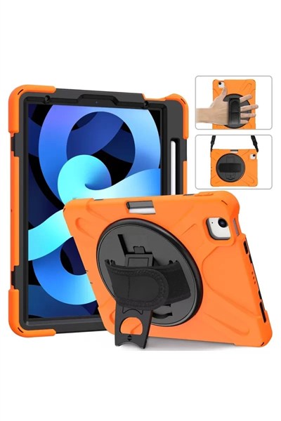 Mey İthalat®   iPad 2022 10.9 (10.nesil) Kılıf Amazing Tablet Kapak - Turuncu