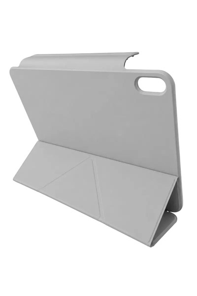 Mey İthalat®   iPad 2025 10.9 10.Nesil (A16) Edz Manyetik Standlı Tablet Kılıfı - Gri