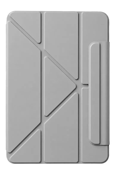 Mey İthalat®   iPad 2025 10.9 10.Nesil (A16) Edz Manyetik Standlı Tablet Kılıfı - Gri