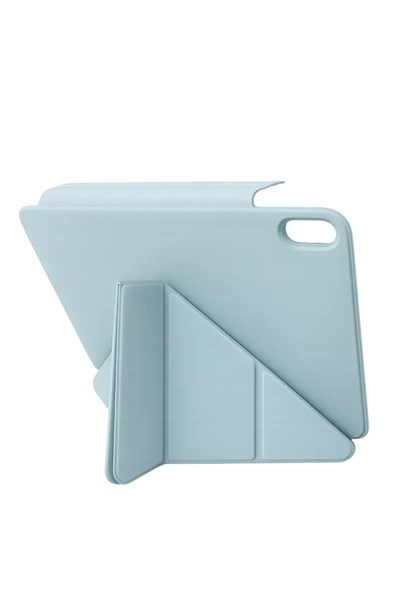 Mey İthalat®   iPad 2025 10.9 10.Nesil (A16) Edz Manyetik Standlı Tablet Kılıfı - Mavi
