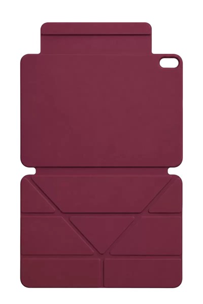 Mey İthalat®   iPad 2025 10.9 10.Nesil (A16) Edz Manyetik Standlı Tablet Kılıfı - Mürdüm