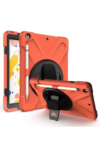 Mey İthalat®   iPad 5 Air 9.7 Kılıf Amazing Tablet Kapak - Turuncu