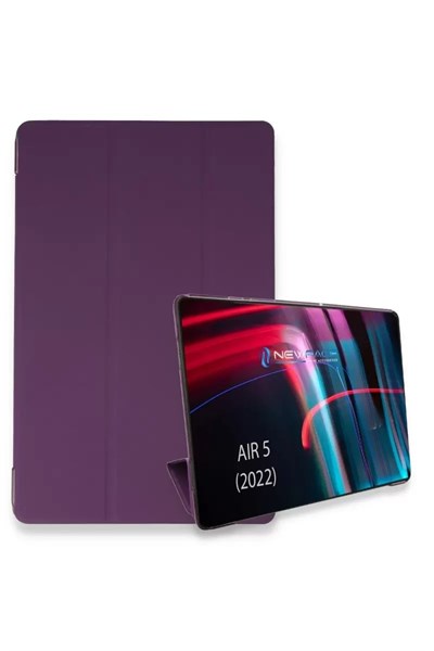 Mey İthalat®   iPad Air 5 (2022) Kılıf Tablet Smart Kılıf - Mor