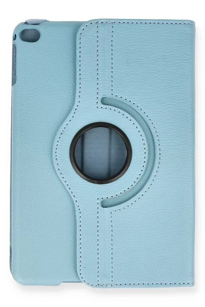 Mey İthalat®   iPad Mini 4 Kılıf 360 Tablet Deri Kılıf - Turkuaz