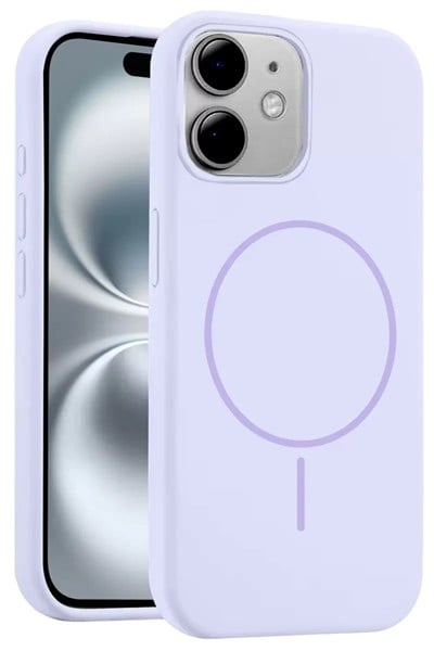 Mey İthalat®   iPhone 11 Kılıf Jully Magsafe Kapak - Lila