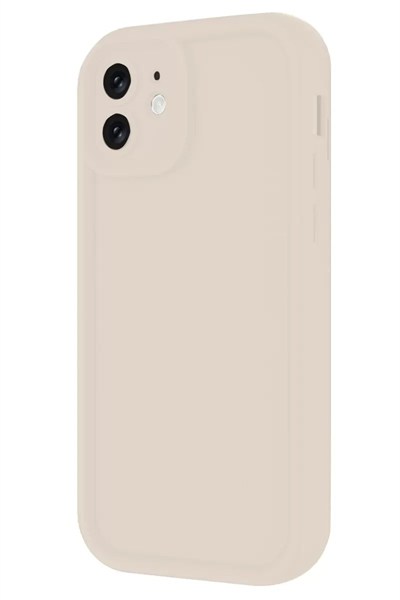 Mey İthalat®   iPhone 11 Kılıf Viera Silikon - Krem