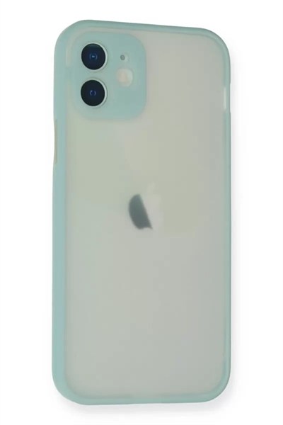Mey İthalat®   iPhone 11 Pro Max Kılıf Montreal Silikon Kapak - Turkuaz