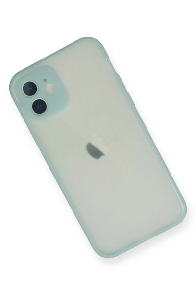 Mey İthalat®   iPhone 11 Pro Max Kılıf Montreal Silikon Kapak - Turkuaz