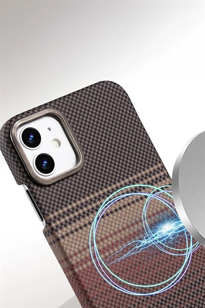 Mey İthalat®   iPhone 11 Vega Magsafe Kapak - Siyah