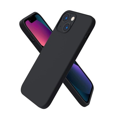 Mey İthalat®   iPhone 13 Mini Kılıf First Silikon - Siyah
