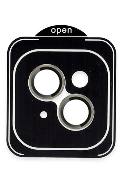 Mey İthalat®   iPhone 13 PVD Metal Kamera Lens - Natural Grey