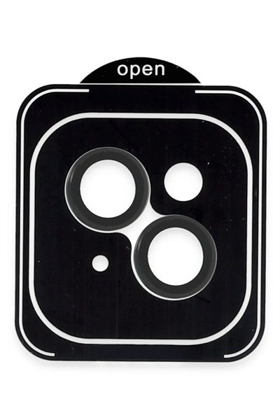 Mey İthalat®   iPhone 13 PVD Metal Kamera Lens - Siyah