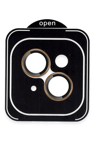 Mey İthalat®   iPhone 13 PVD Metal Kamera Lens - Gold