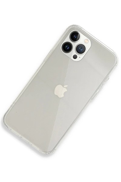Mey İthalat®   iPhone 13 Pro Max Kılıf 3D Vera - Şeffaf