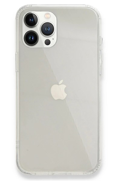Mey İthalat®   iPhone 13 Pro Max Kılıf 3D Vera - Şeffaf