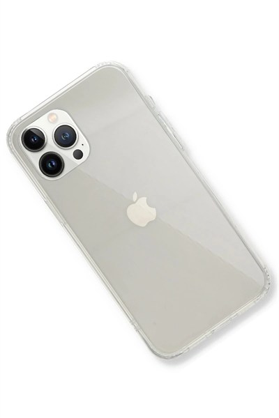 Mey İthalat®   iPhone 13 Pro Max Kılıf 3D Vera - Şeffaf