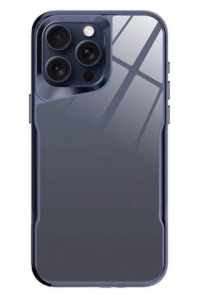 Mey İthalat®   iPhone 14 Pro Craft Kapak - Lacivert
