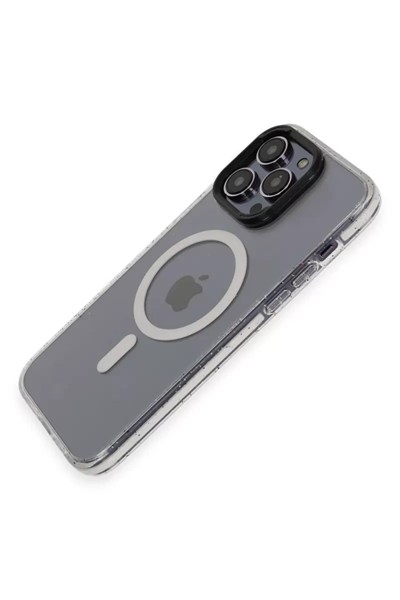 Mey İthalat®   iPhone 14 Pro Kılıf Tigra Magsafe Kapak - Beyaz