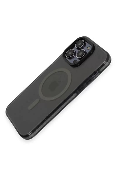 Mey İthalat®   iPhone 14 Pro Kılıf Tigra Magsafe Kapak - Siyah