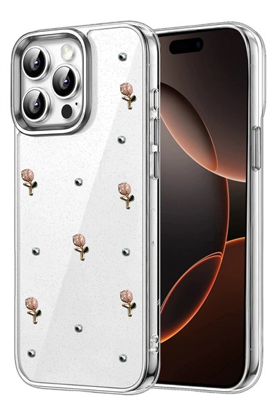 Mey İthalat®   iPhone 14 Pro Max Fiyonk Desenli Kapak - Desen 6