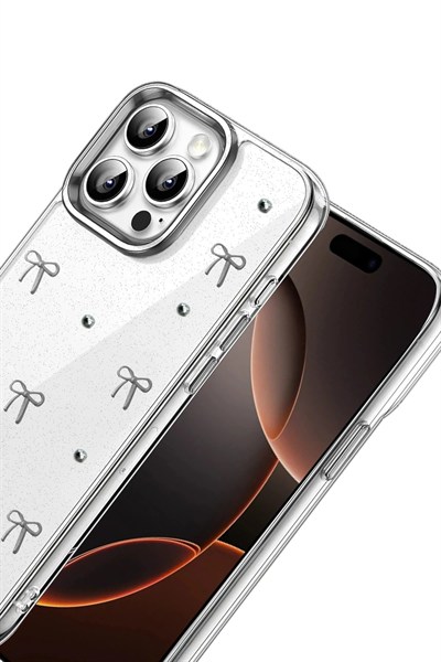 Mey İthalat®   iPhone 14 Pro Max Fiyonk Desenli Kapak - Desen 5