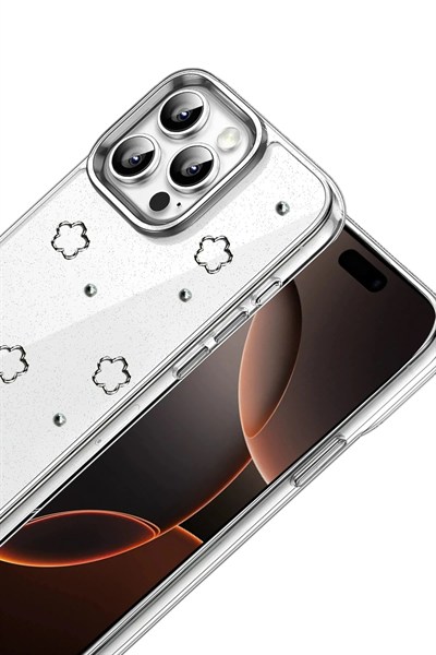Mey İthalat®   iPhone 14 Pro Max Fiyonk Desenli Kapak - Desen 2