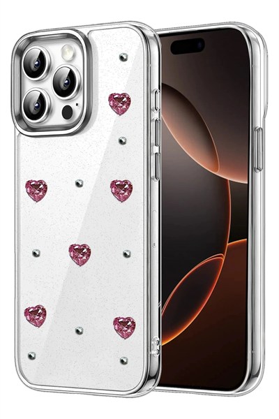 Mey İthalat®   iPhone 14 Pro Max Fiyonk Desenli Kapak - Desen 3