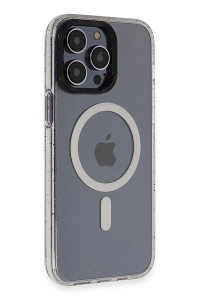 Mey İthalat®   iPhone 14 Pro Max Kılıf Tigra Magsafe Kapak - Beyaz