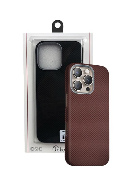 Mey İthalat®   iPhone 14 Volt Magsafe Kapak - Kırmızı