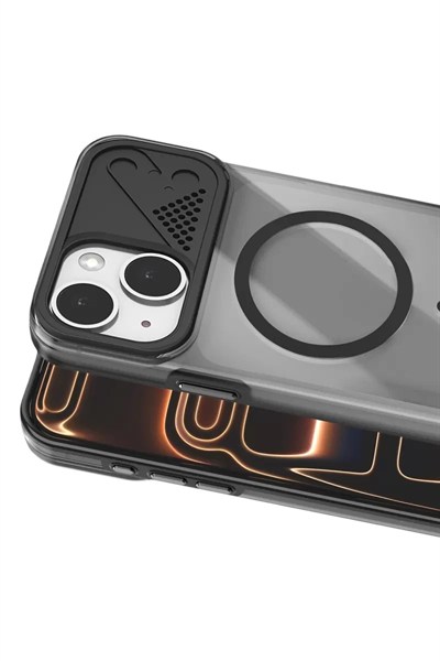 Mey İthalat®   iPhone 14 Zinko Magsafe Kapak - Siyah