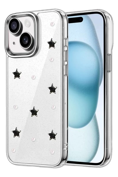 Mey İthalat®   iPhone 15 Fiyonk Desenli Kapak - Desen 7