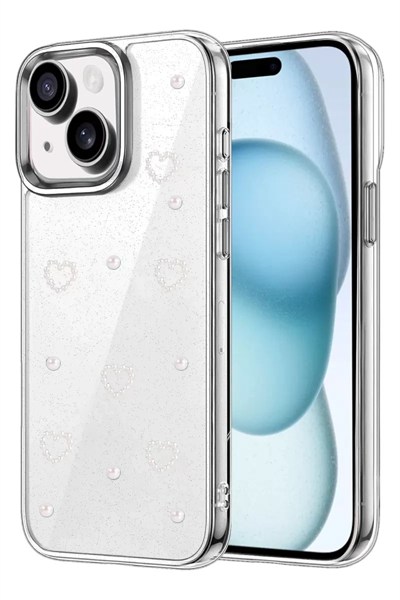 Mey İthalat®   iPhone 15 Fiyonk Desenli Kapak - Desen 10