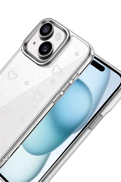 Mey İthalat®   iPhone 15 Fiyonk Desenli Kapak - Desen 10