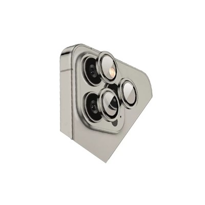 Mey İthalat®   iPhone 15 Pro Max Bilvis Titan Kamera Lens - Titan Gri