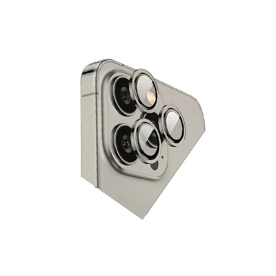 Mey İthalat®   iPhone 15 Pro Max Bilvis Titan Kamera Lens - Titan Gri