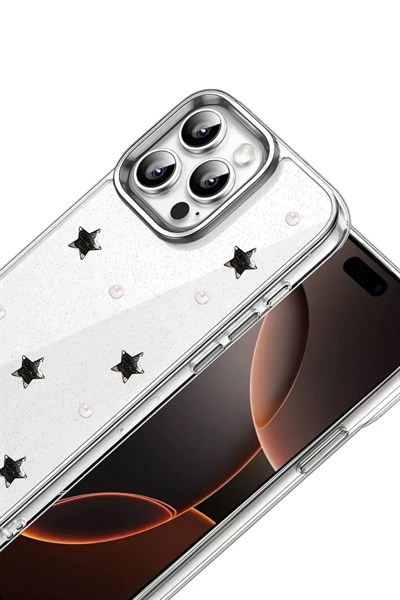 Mey İthalat®   iPhone 15 Pro Max Fiyonk Desenli Kapak - Desen 7